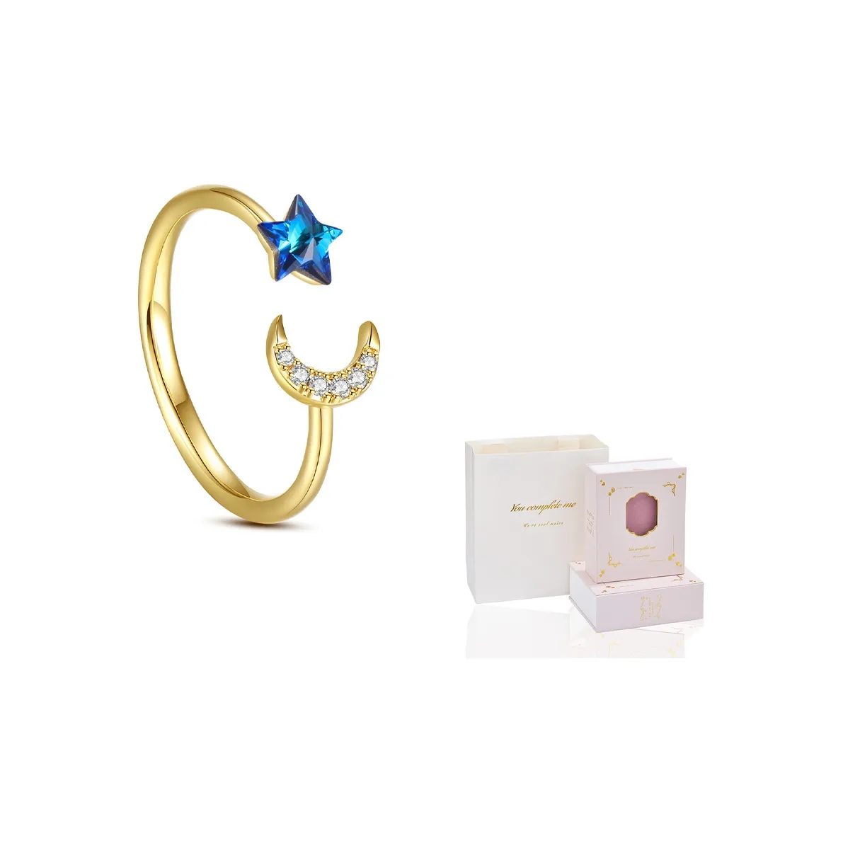 CLARKIA FLOWER Медные Кольца Женские