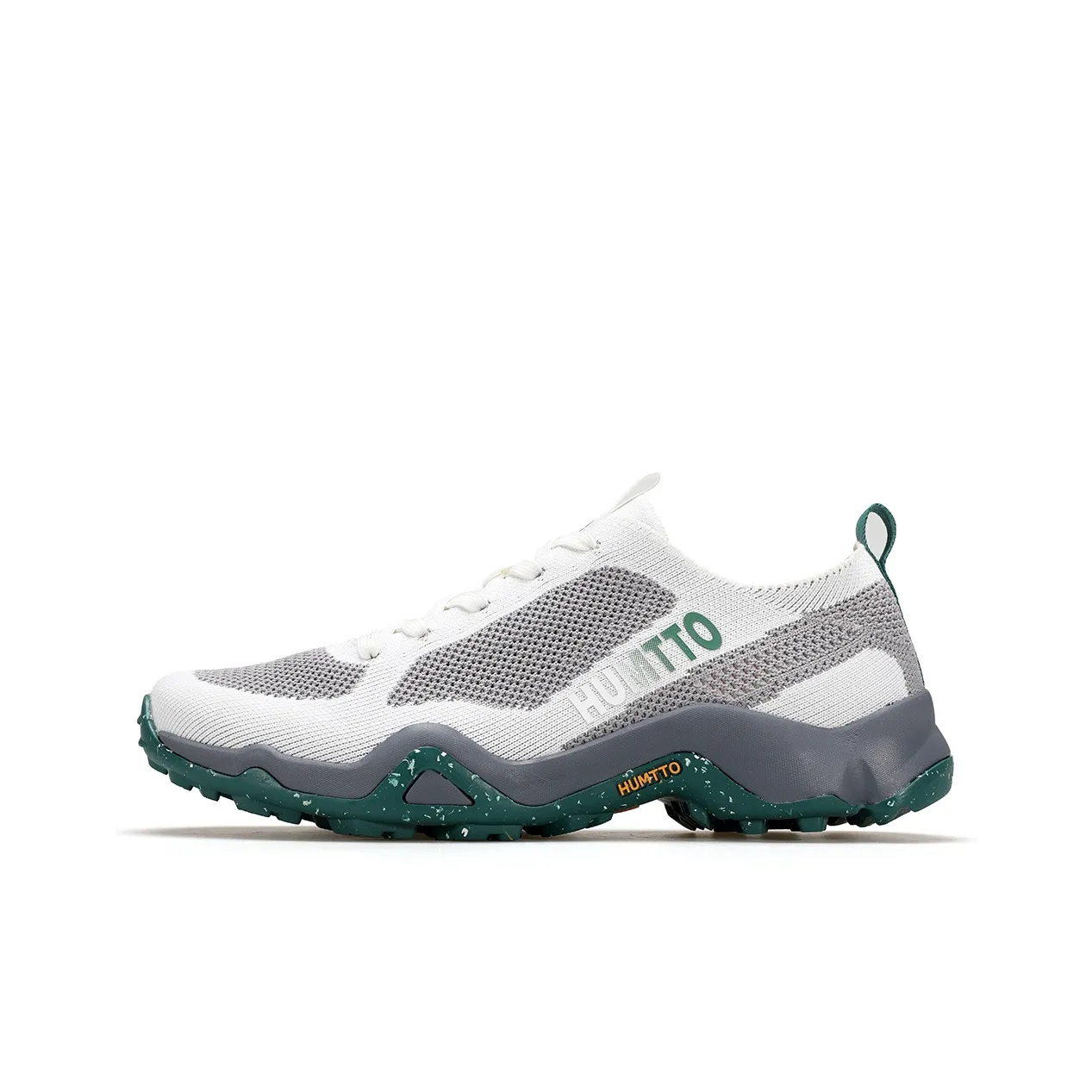 HUMTTO Отводящий влагу Быстросохнущий Поддержка Легкий Низкий Топ Походная обувь Мужская Серый Белый