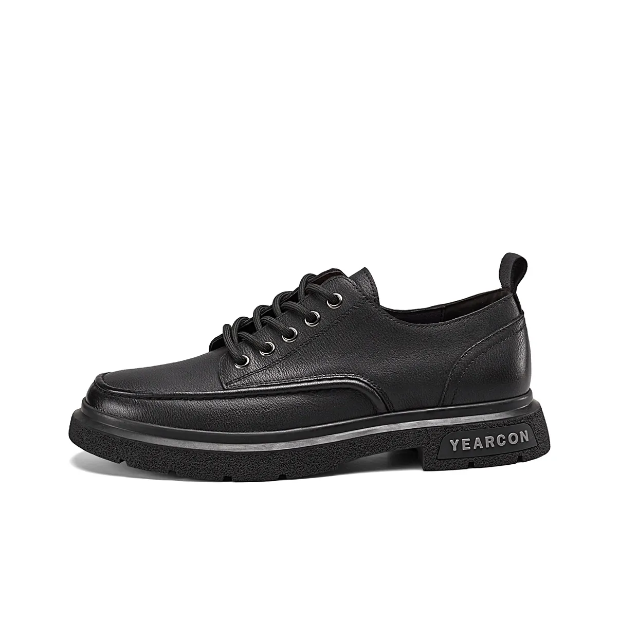 YEARCON Dress Shoes Men's Low Top Yellow Brown