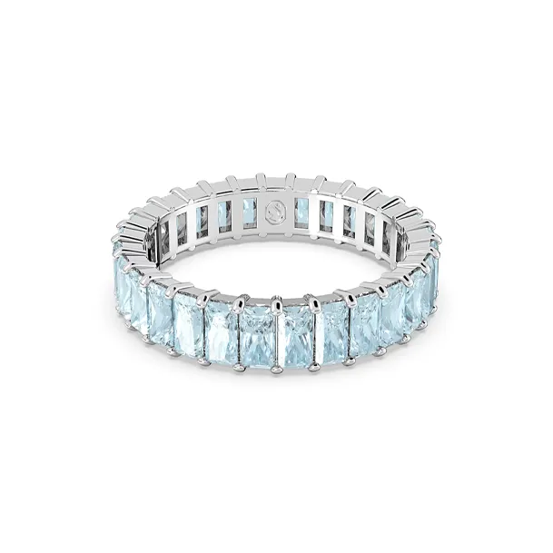 Swarovski Matri Synthetic Cubic Zirconia Rings Women's Blue