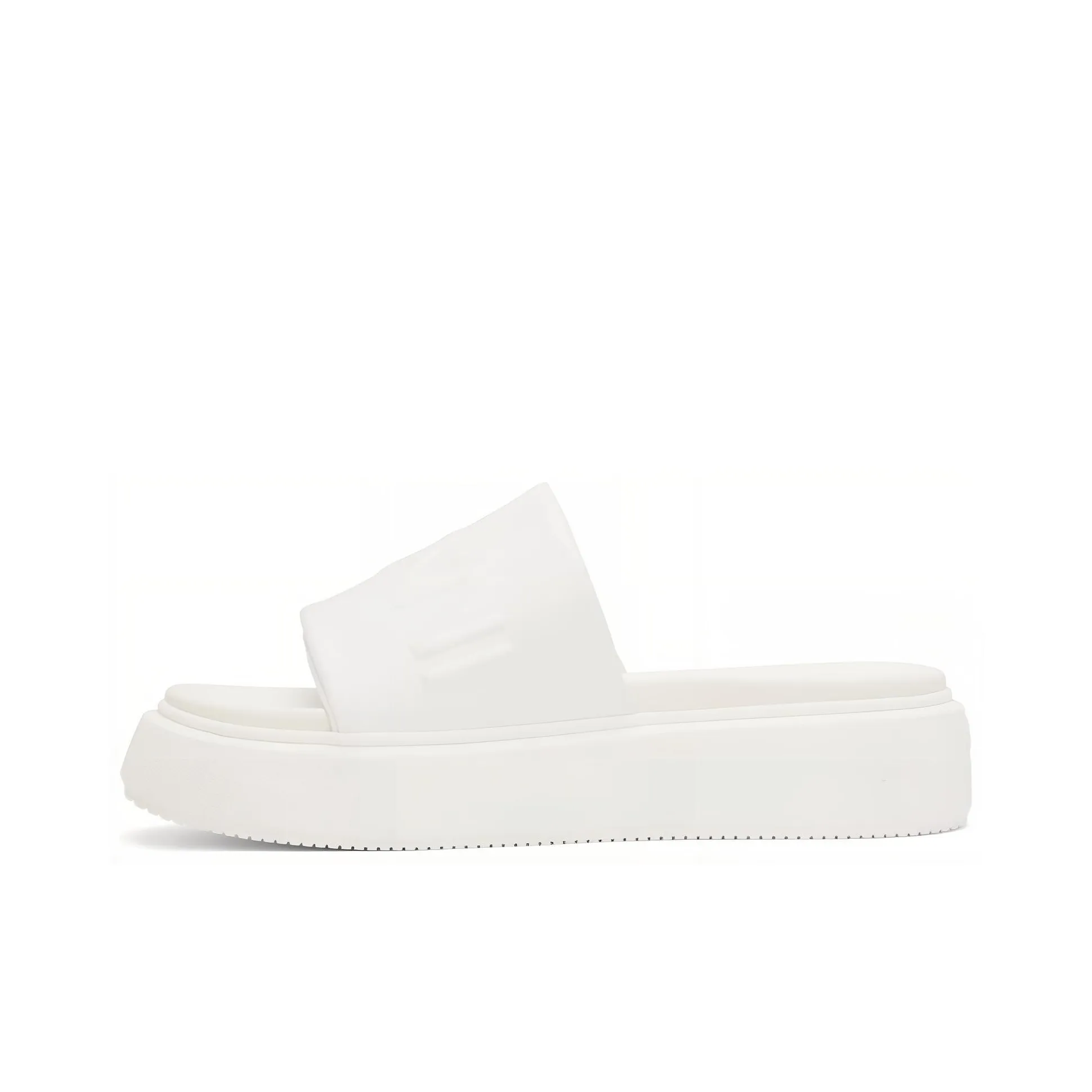 GANNI Slide Slippers Women's White