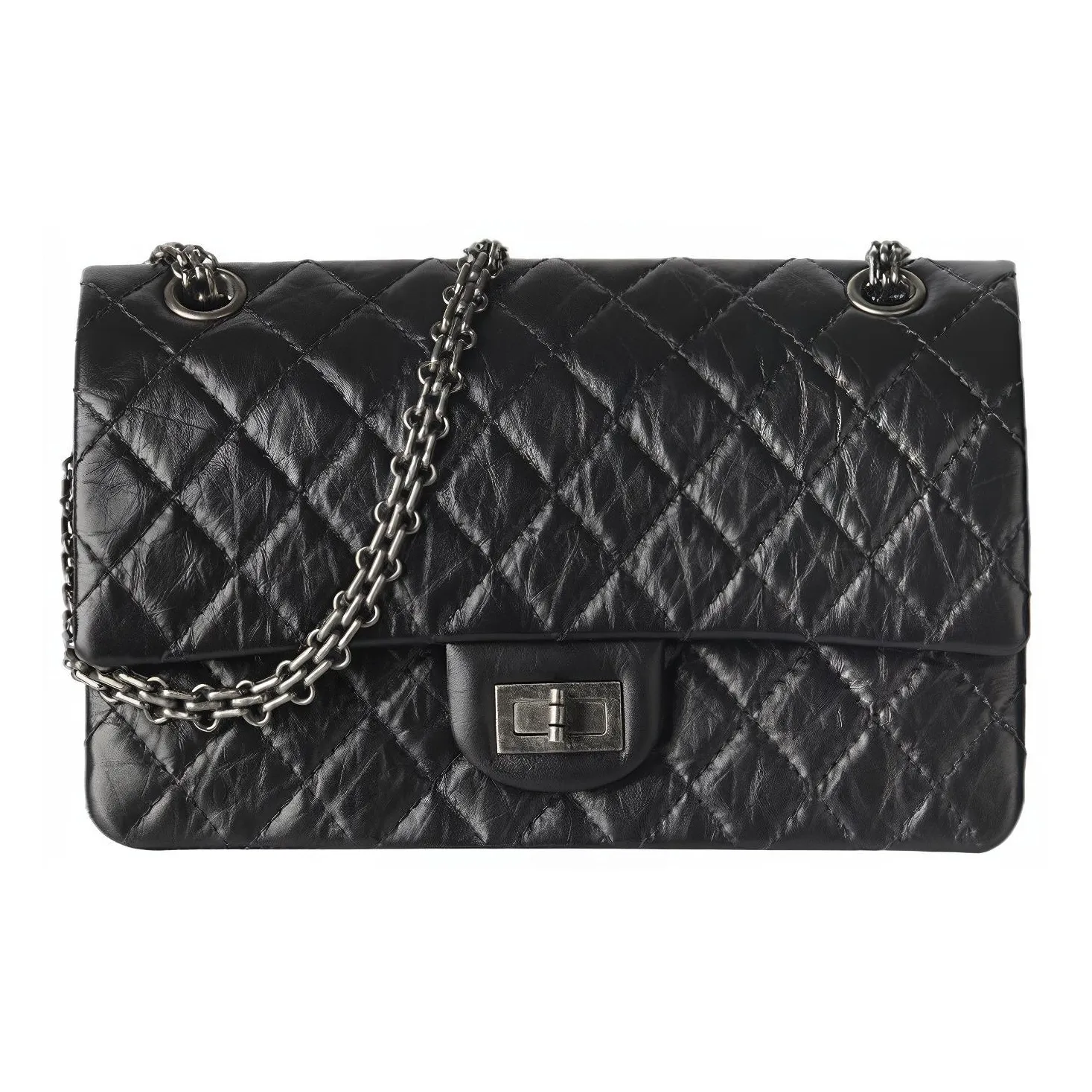 CHANEL Calfskin Shoulder Bag Women's