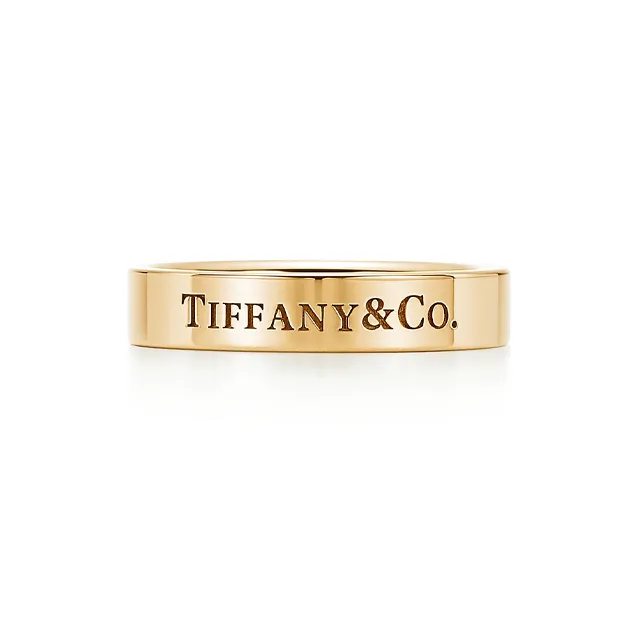 TIFFANY & CO. Tiffany & Co.® Collection 18K Gold Rings Unisex Yellow
