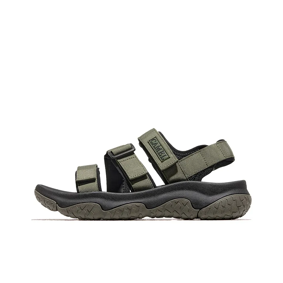 CAMEL Beach Sandals Men's Khaki/Premium Gray/Black/Military Green