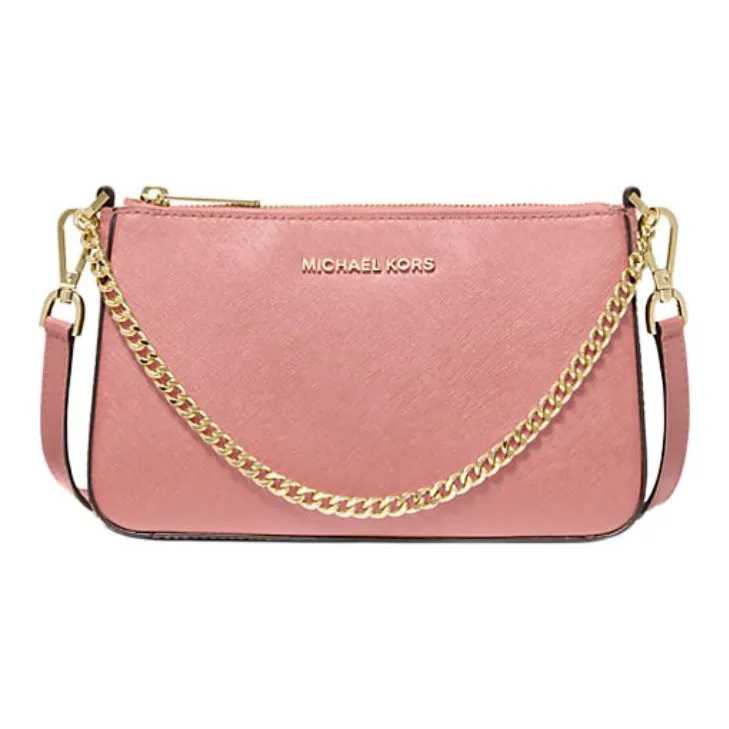 MICHAEL KORS Jet Set Кожа Сумка через плечо Средняя Женская Primrose