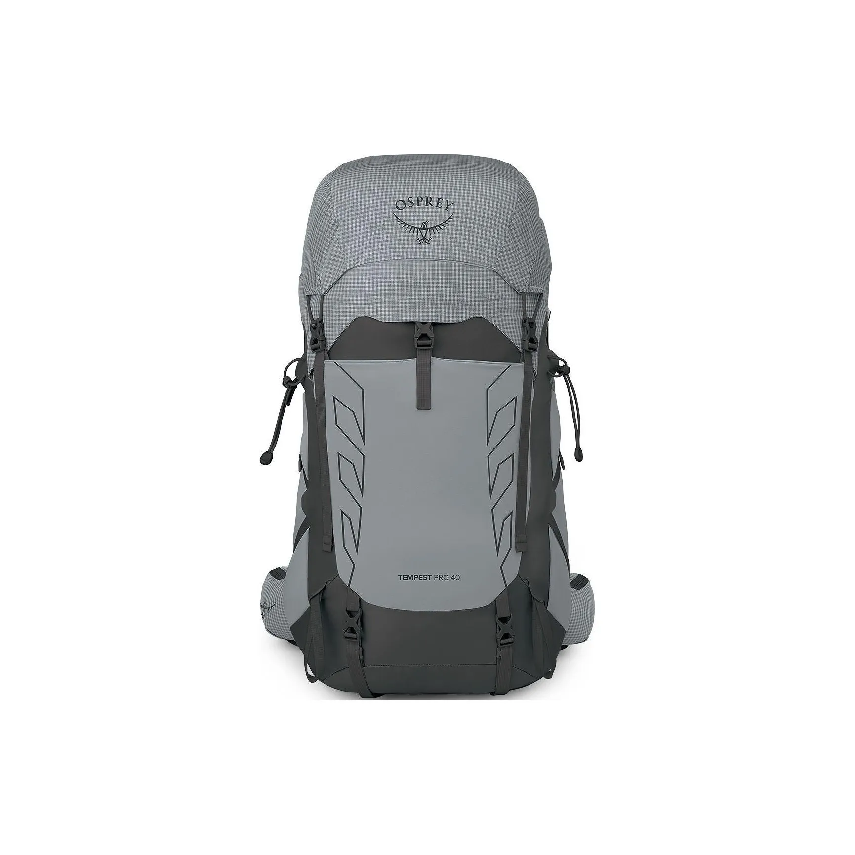 OSPREY Nylon Outdoor Mountaineering Bag Regular Unisex Gray Black
