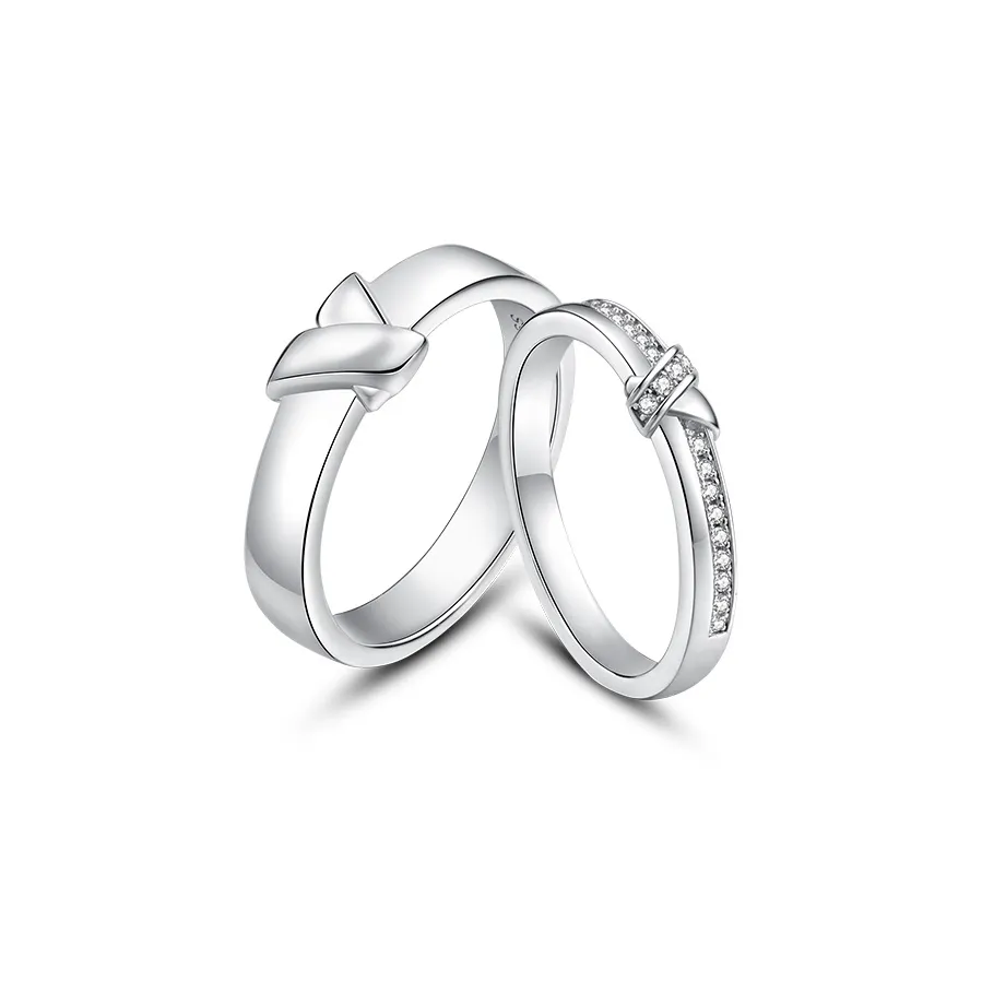 FANCI Rings Unisex First Encounter Couple Rings