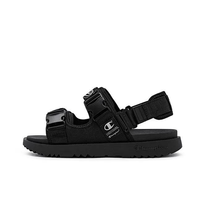 Champion One Strap Sandals Women's Black Чемпион One Ремешок Сандалии Женские Черные