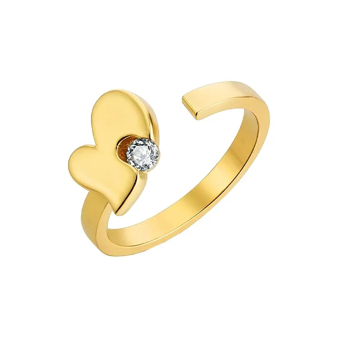 Glam Ever Кольца с золотым покрытием Женские Золото