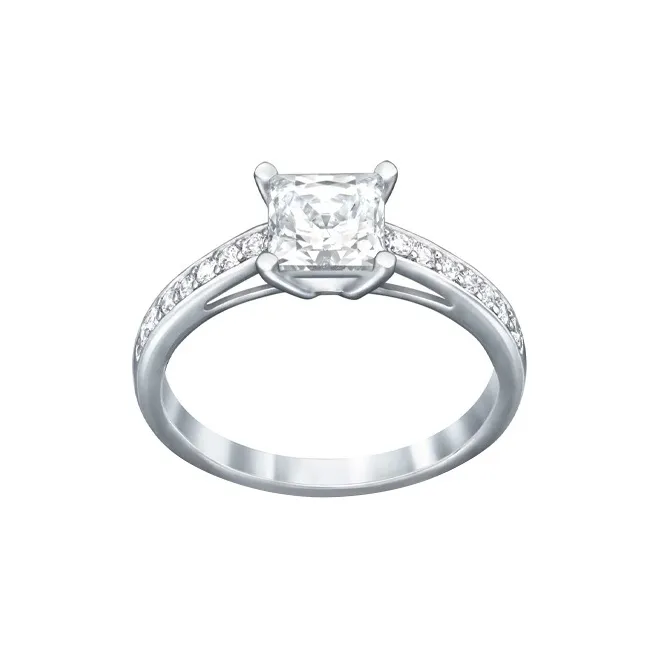 Кольца Crystal Swarovski Женские Серебряные