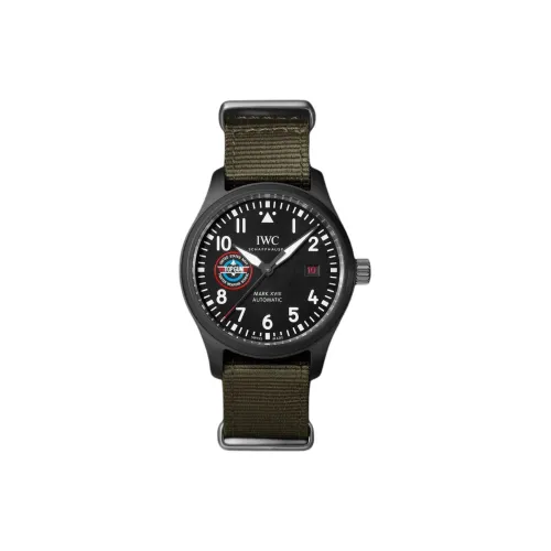 IWC Автоматический Механический Movement Мужские Часы Pilot Collection 41 мм Черные