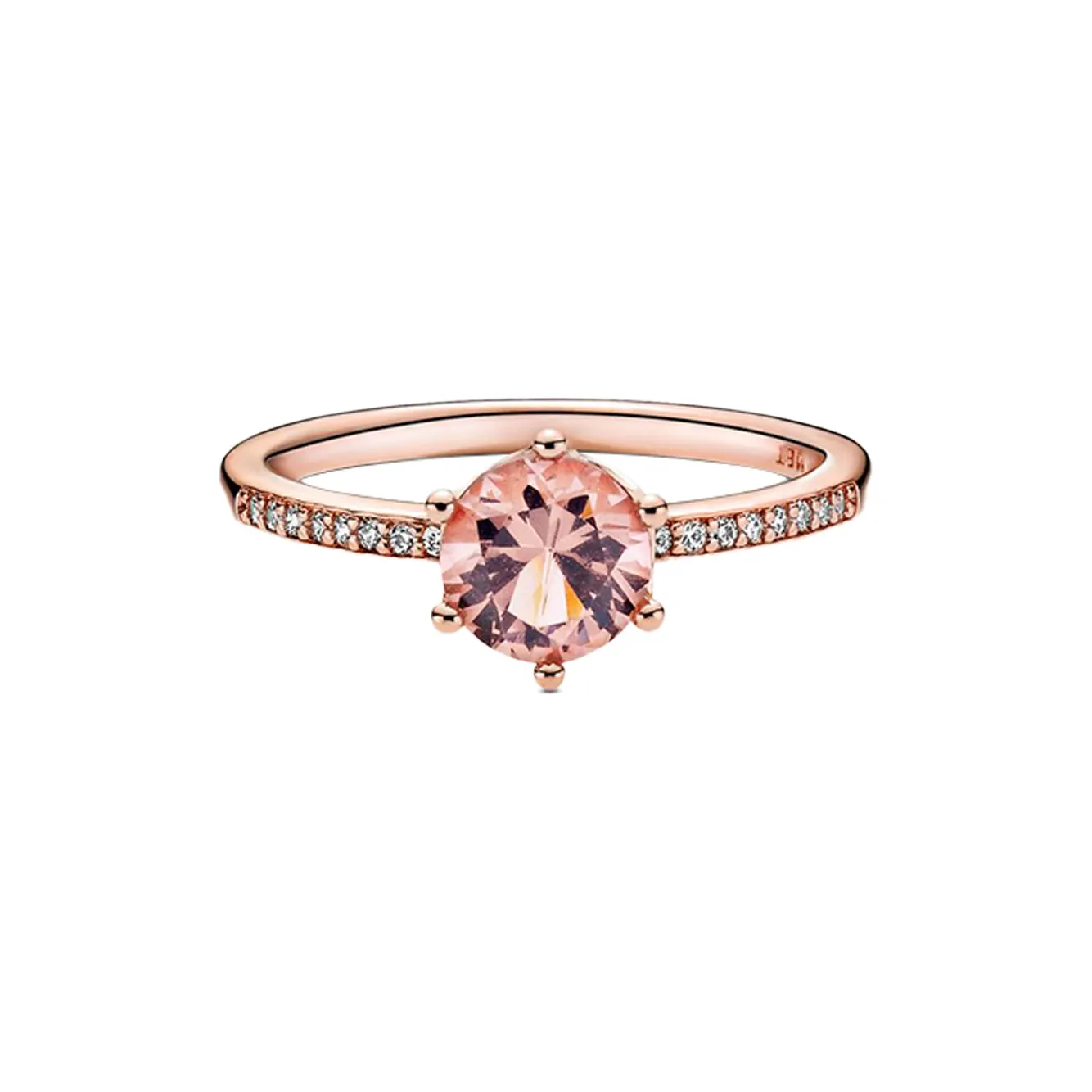Pandora Alloy Rings Women's Pink