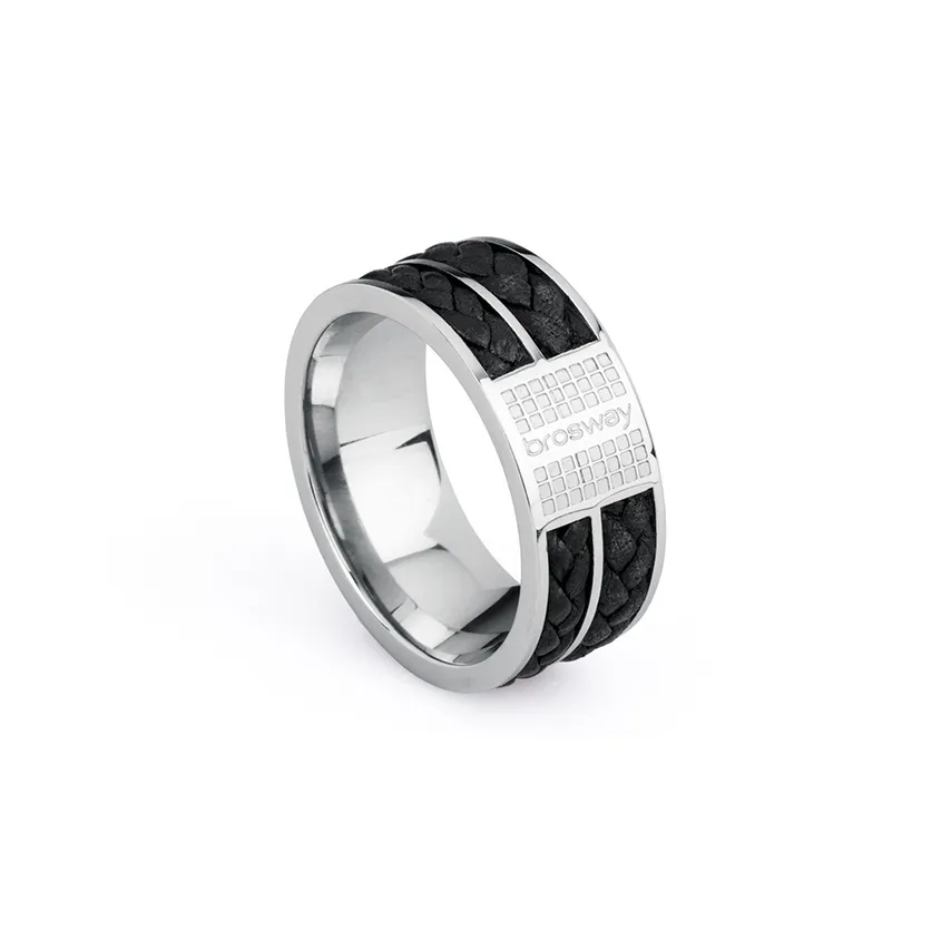 BROSWAY Кольца из титанового стального сплава для мужчин