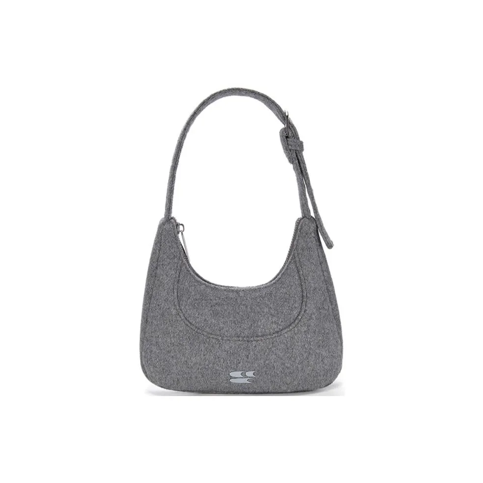 Crying Center Fabric Shoulder Bag, Handbag, Shoulder Bag Mini Women's Gray