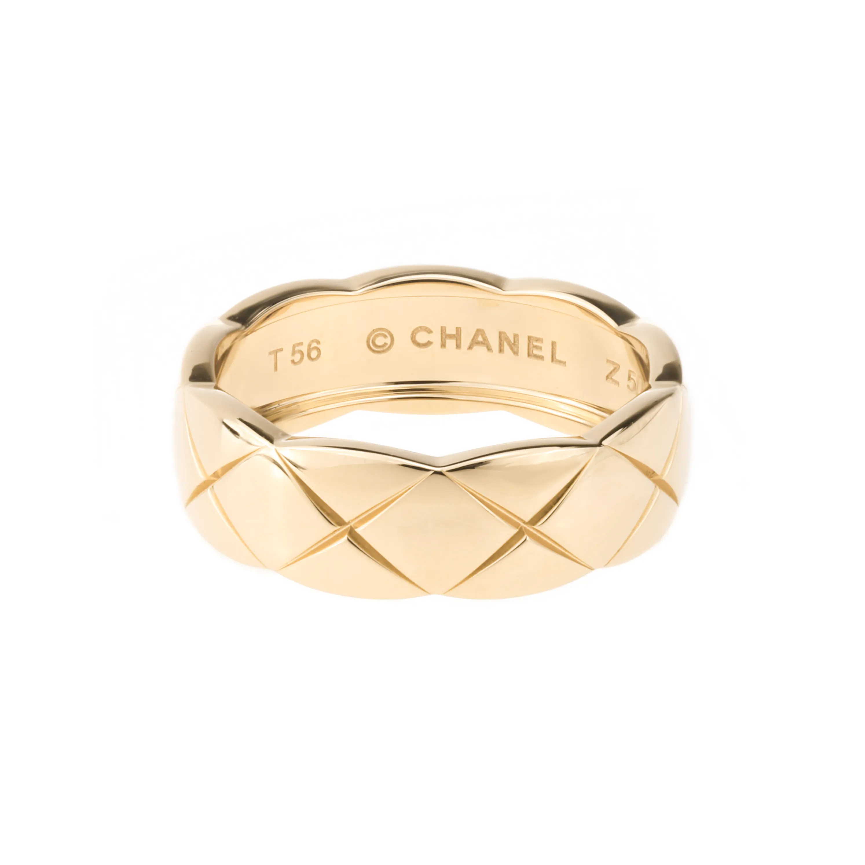 CHANEL CoCo Crush Yellow 18K Gold Rings Men's Gold