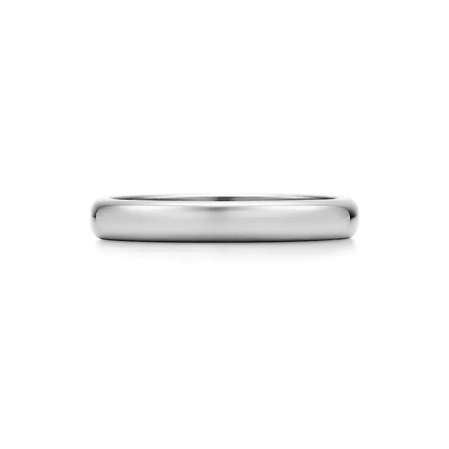 TIFFANY & CO. Platinum Rings Men's Silver
