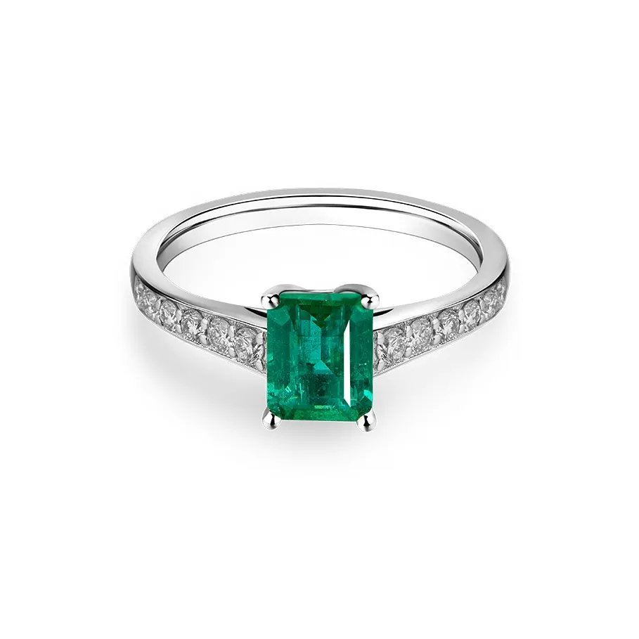 MOZART 18K Gold Diamond With Colored Gemstones Rings Women's
