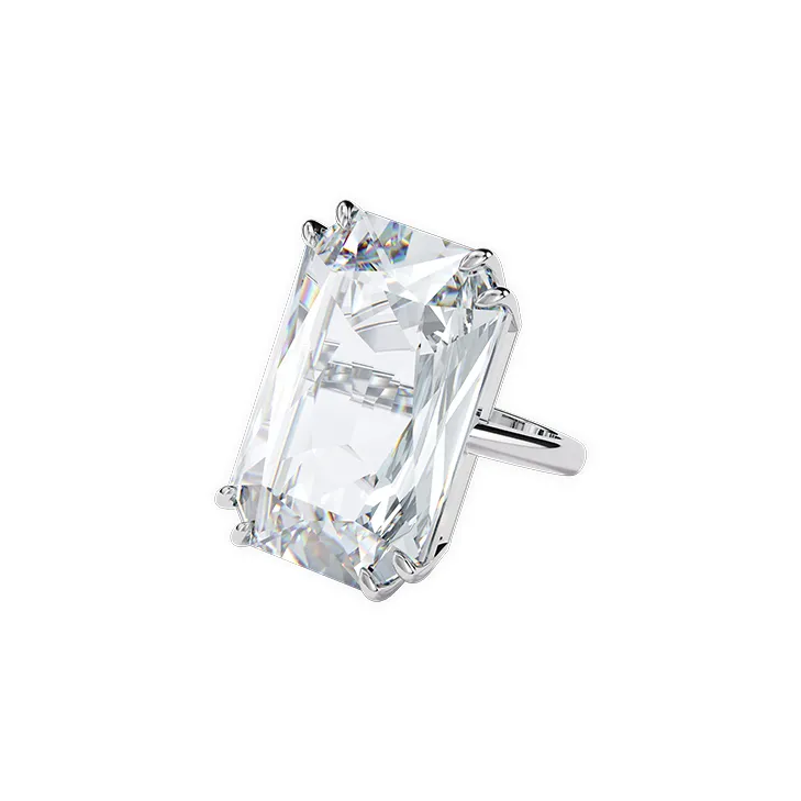 Swarovski Rhodium-Plated Rings Women's