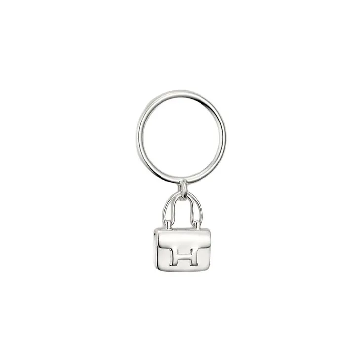 HERMES Constance 925 Sterling Silver Rings Women's Silver