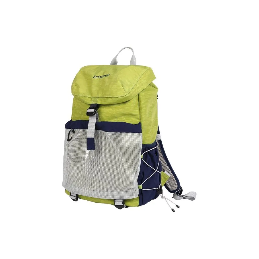 ACMEITEM Outdoor Bags Polyamide Yellow Green/Dark Blue/Army Green Unisex