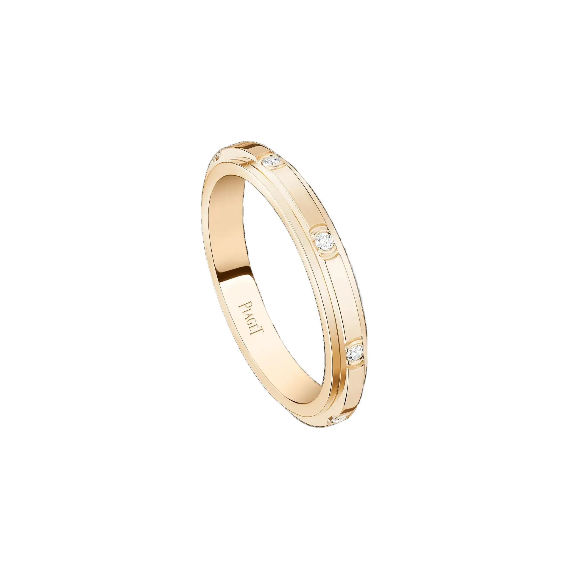 PIAGET 18K Rose Gold, Diamond Rings Women's