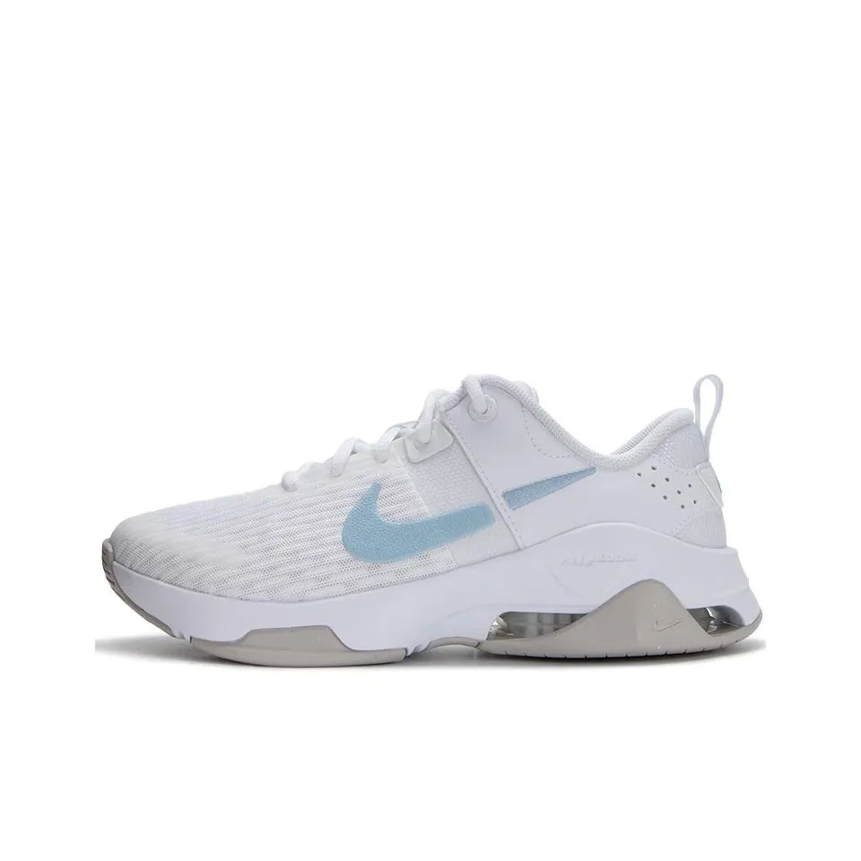 Nike Zoom Bella 6 Амортизаторы Slip-resistant Abrasion-resistant Низкие Кроссовки для тренировок Женские Белые Синие