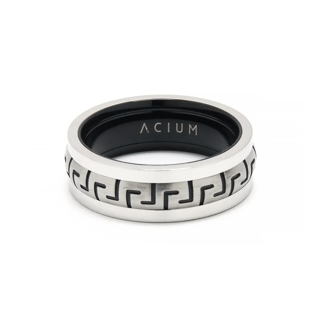 ACIUM Не блекущие Кольца из титановой стали Унисекс