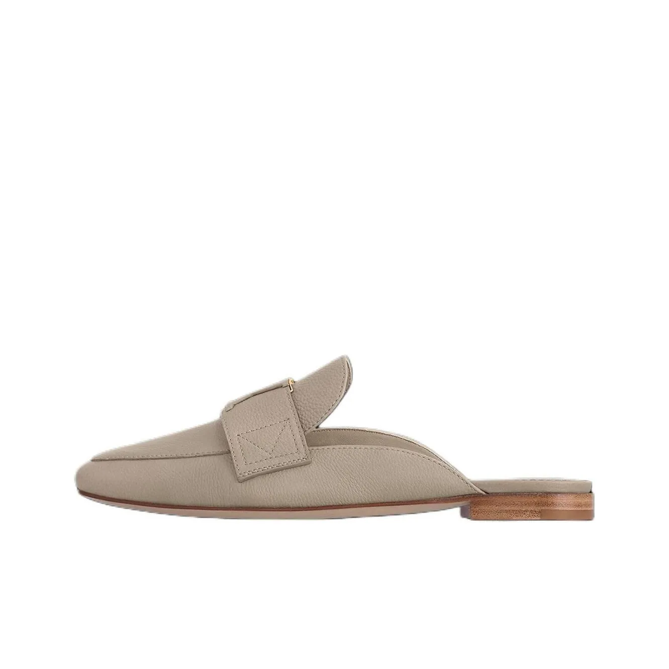 LOUIS VUITTON Capri Slip Resistant Closed Toe Slippers Women's Khaki