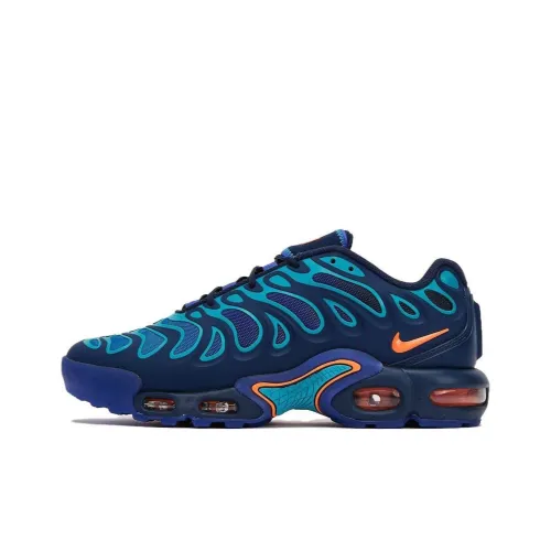 Nike Air Max Plus Беговые кроссовки Низкие Черные, синие, оранжевые Мужские