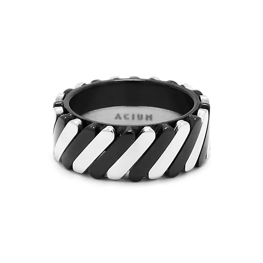 ACIUM Не блекущие Кольца из титановой стали Унисекс