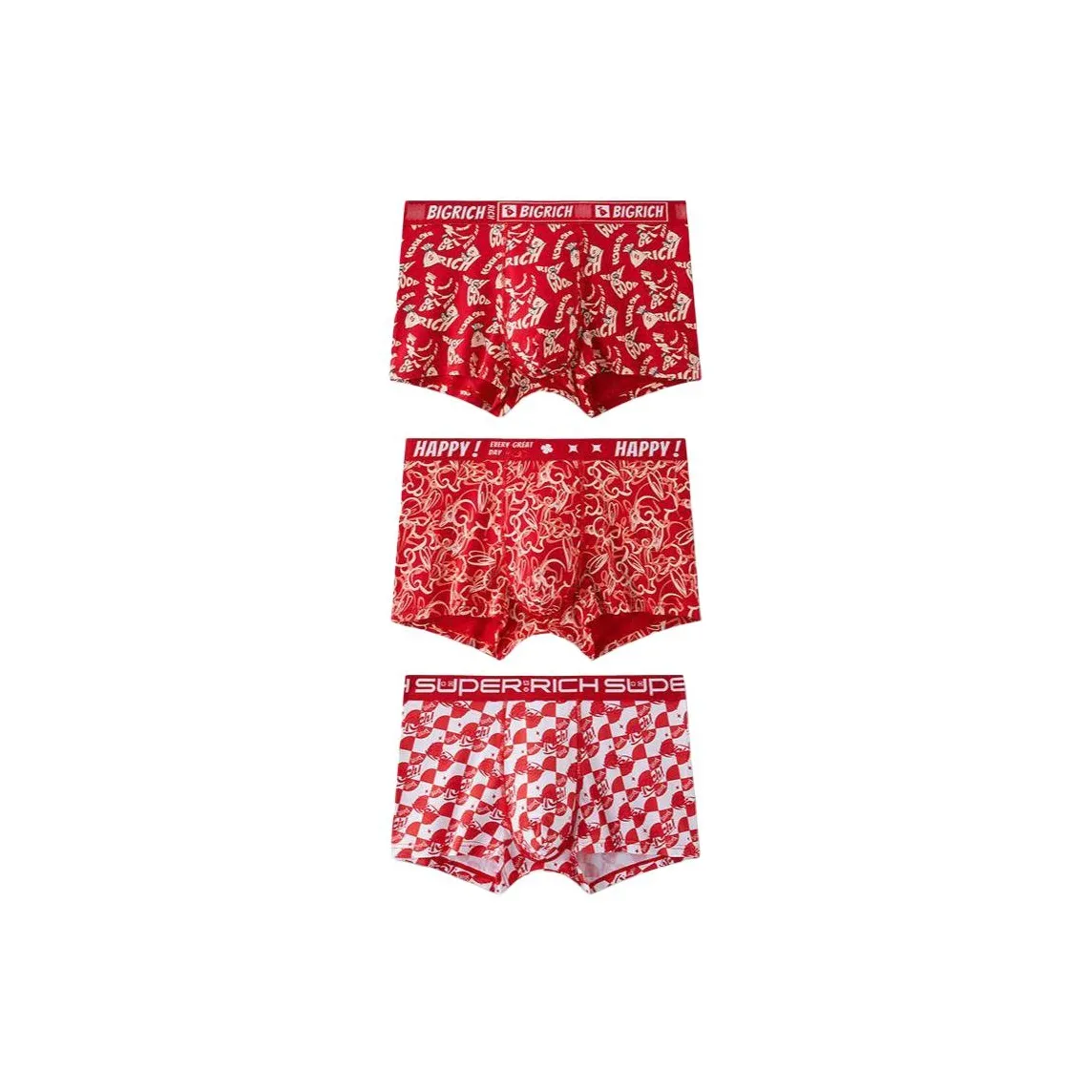 PLANDOO Underpants Men's Combo Set