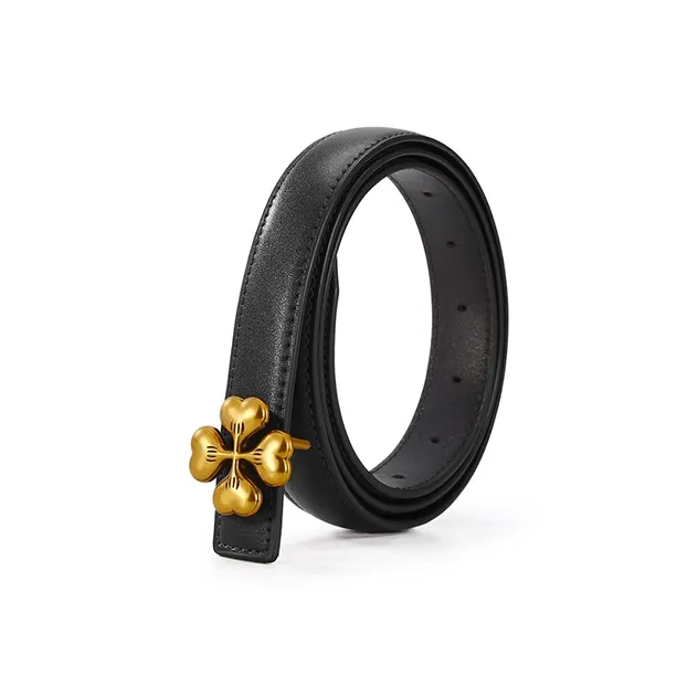 EQUIPMENTELEGANT Belt With Floral Design Versatile Decoration For Dress And pants Waisted Waistband Leather Belts Unisex