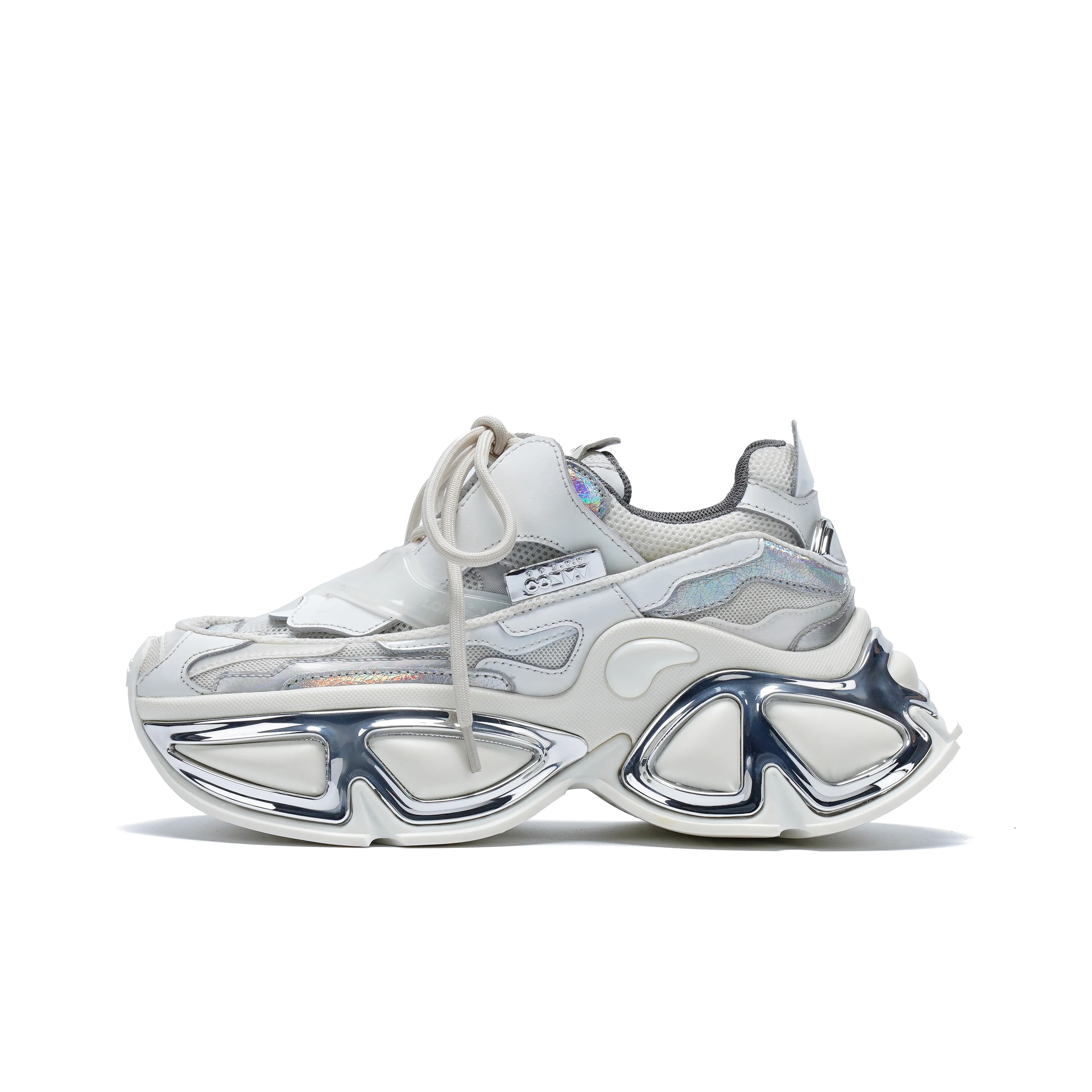 VINYVIOLA Cushioned Wear-Resistant Height Increasing Low-Top Chunky Sneakers Unisex
