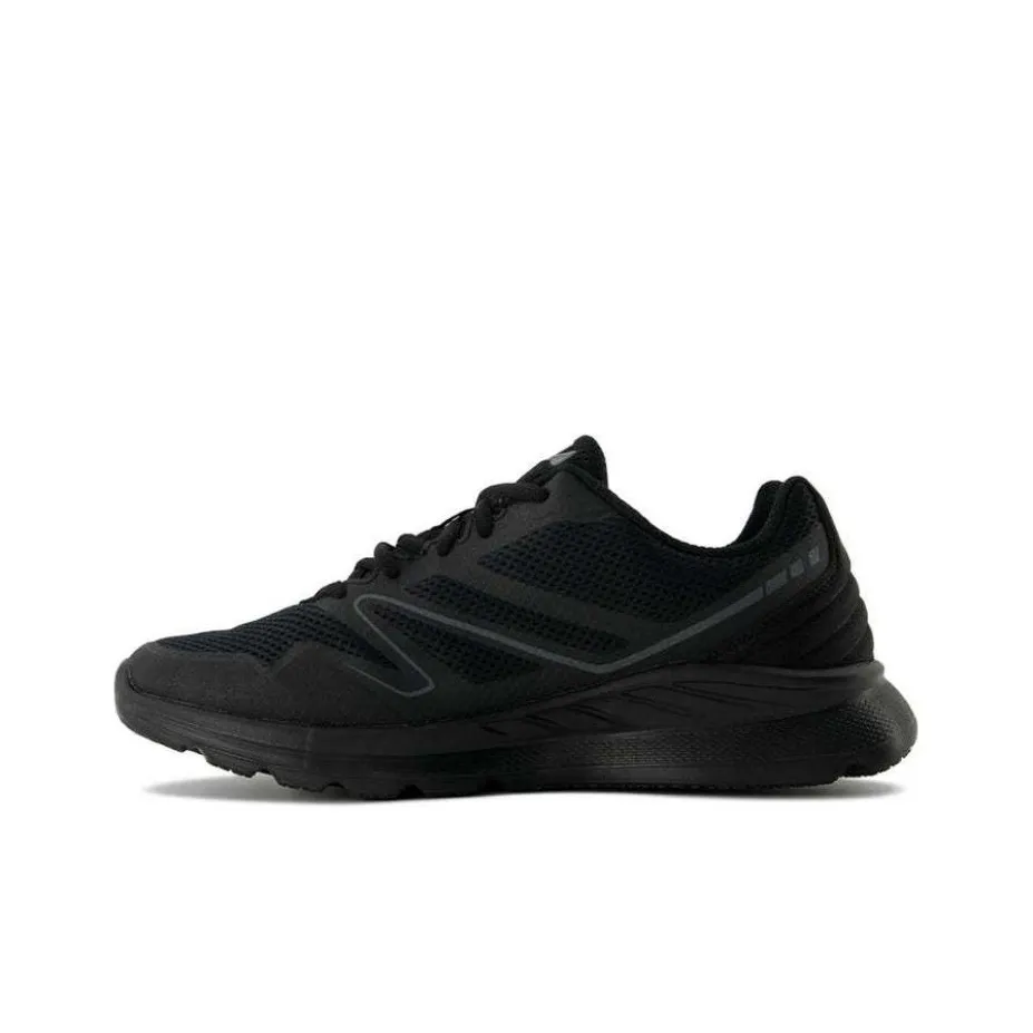 FILA Abrasion Resistant Breathable Low Top Running Shoes Men's Black