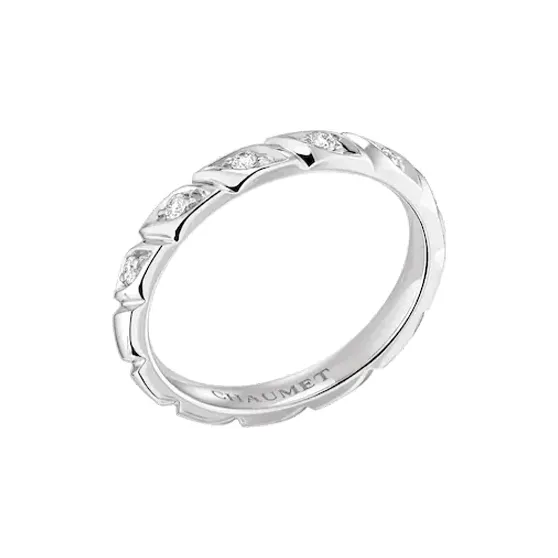 Chaumet Platinum Rings Women's Silver