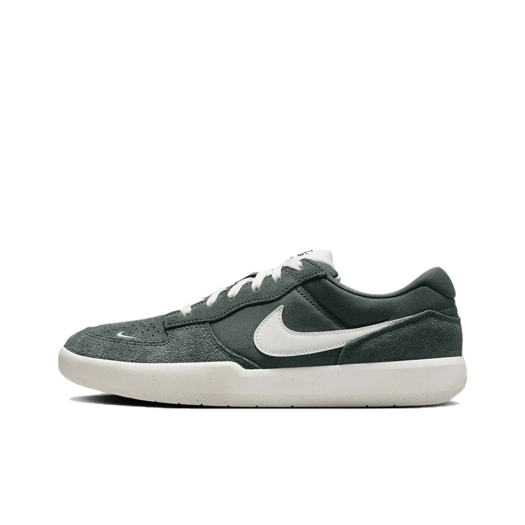 Nike SB Force 58 Low Топ Скейтборд Кроссовки Унисекс Белый Зеленый