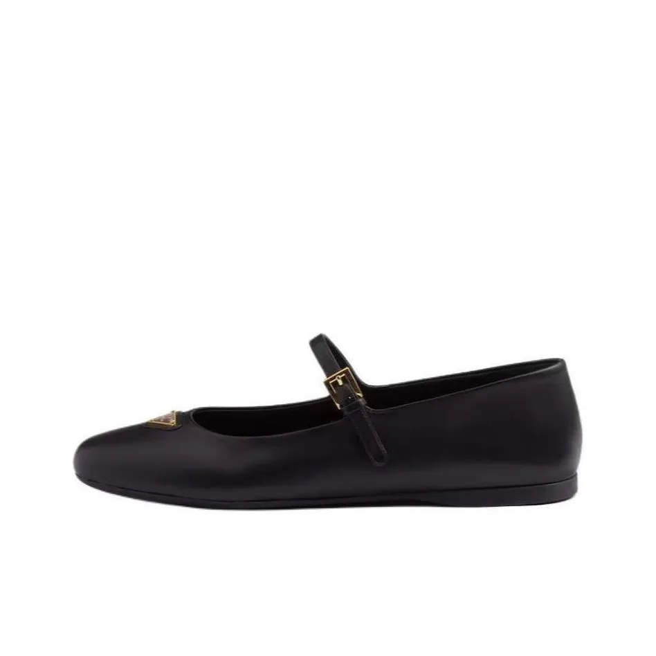 PRADA Mary Jane Shoes Women's Black