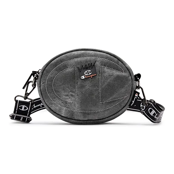 Champion Синтетическая кожа текстильная сумка через плечо стандартная унисекс темно-серый черный темно-красный