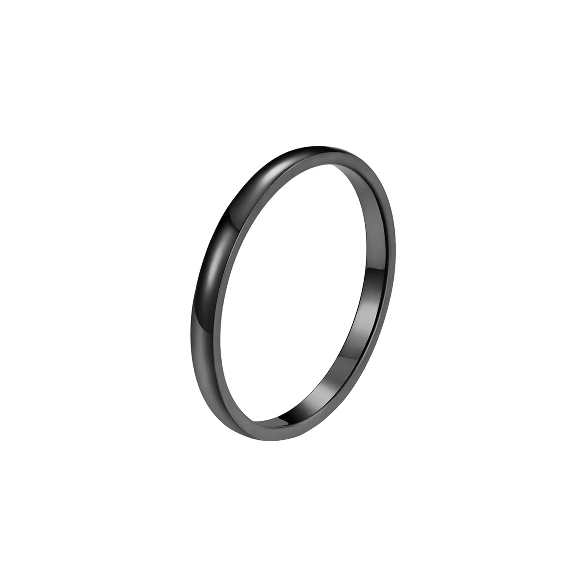 ENFANTIN Кольца из титанового стального сплава Унисекс Черный