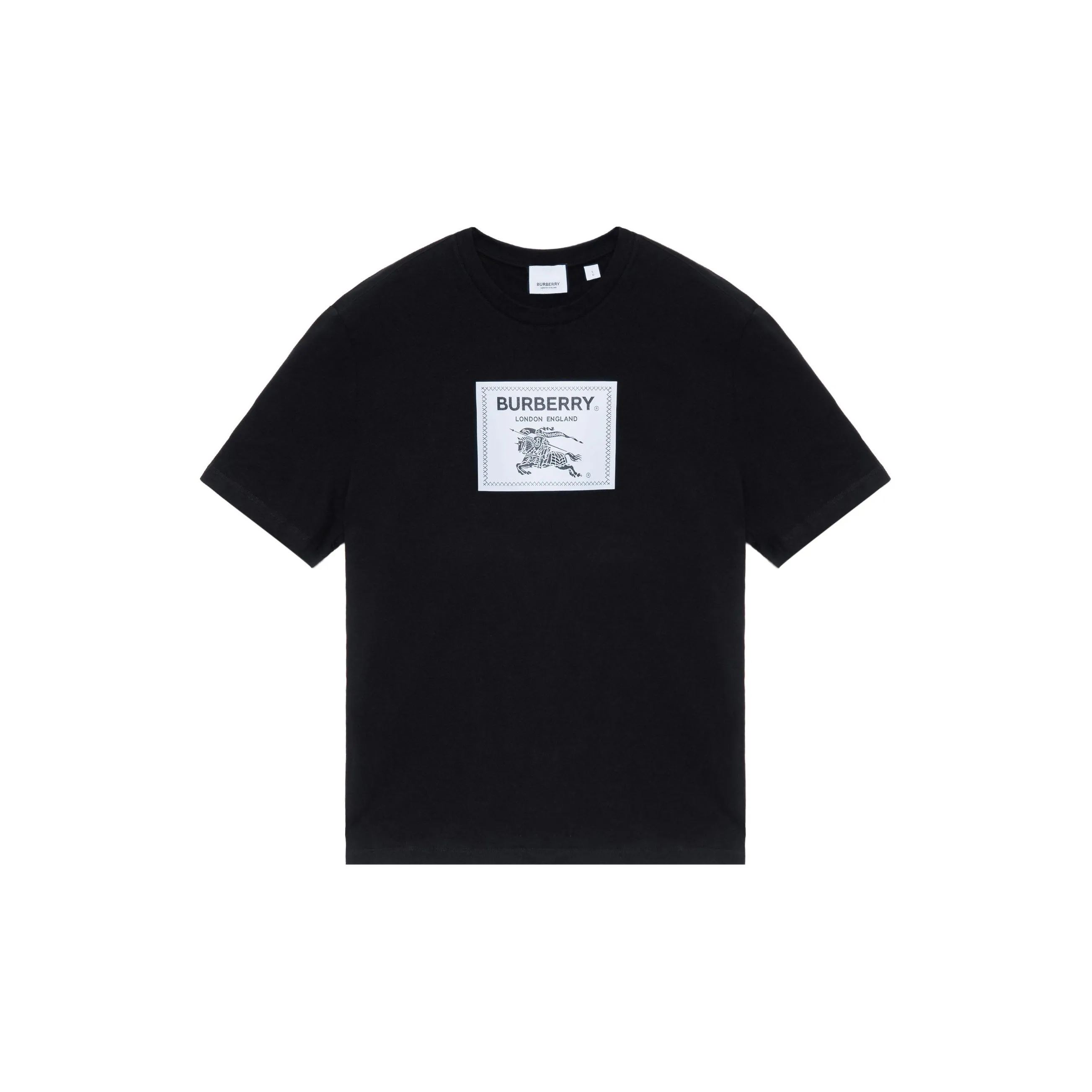 Burberry Prorsum Label Cotton T-Shirt Black