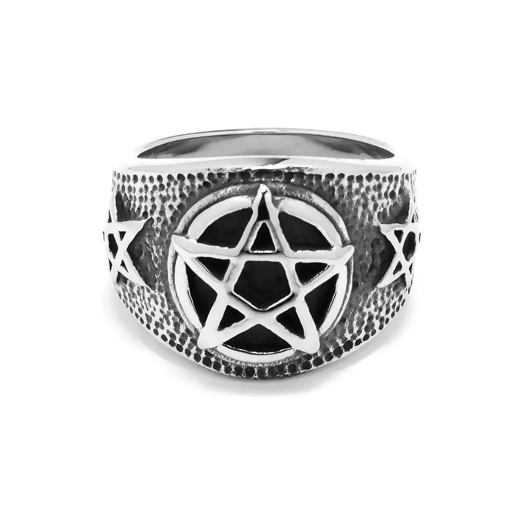 ACIUM Кольца из титана и стали унисекс