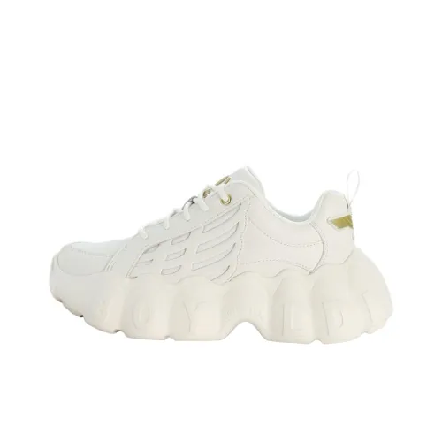 BOY LONDON Толстоподошвенные кроссовки Low Top Белые Унисекс