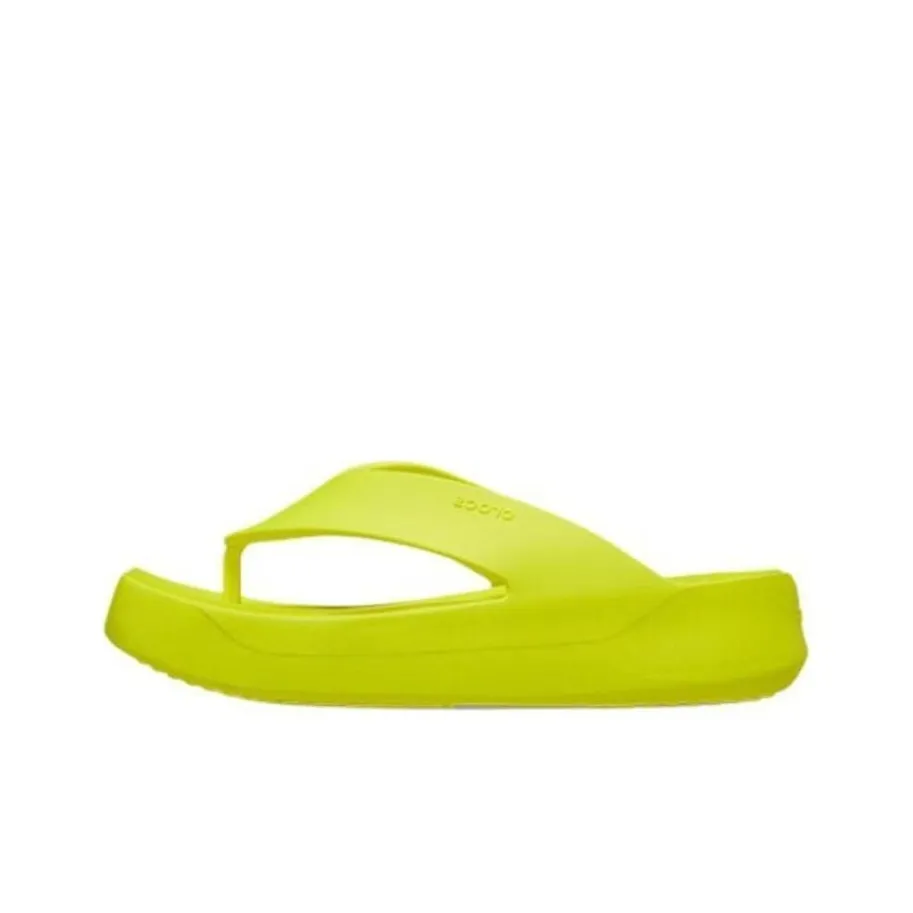 Crocs Шлепанцы Зеленые Женские