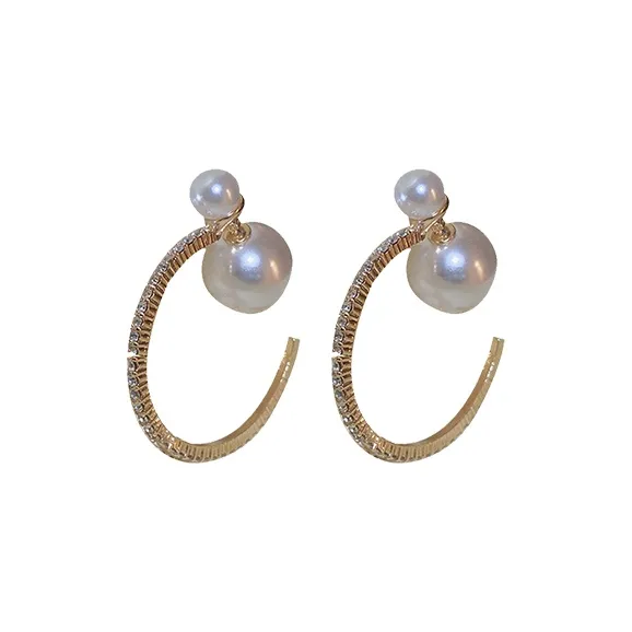 FEO Искусственная жемчужина Серьги Женские