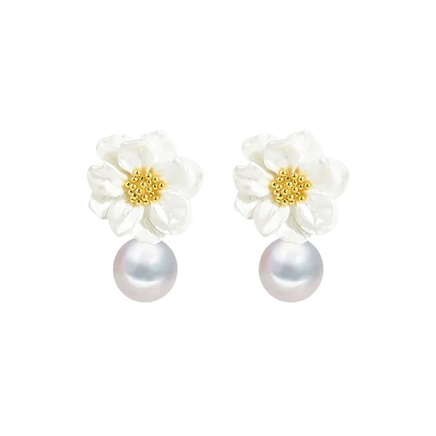 FEO Искусственная жемчужина Серьги Женские