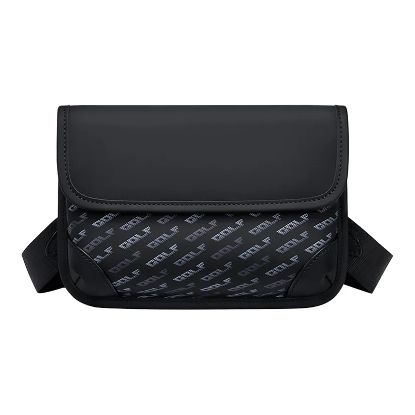 GOLF Synthetic Leather Shoulder Bag, Crossbody Bag Women's Cool Black