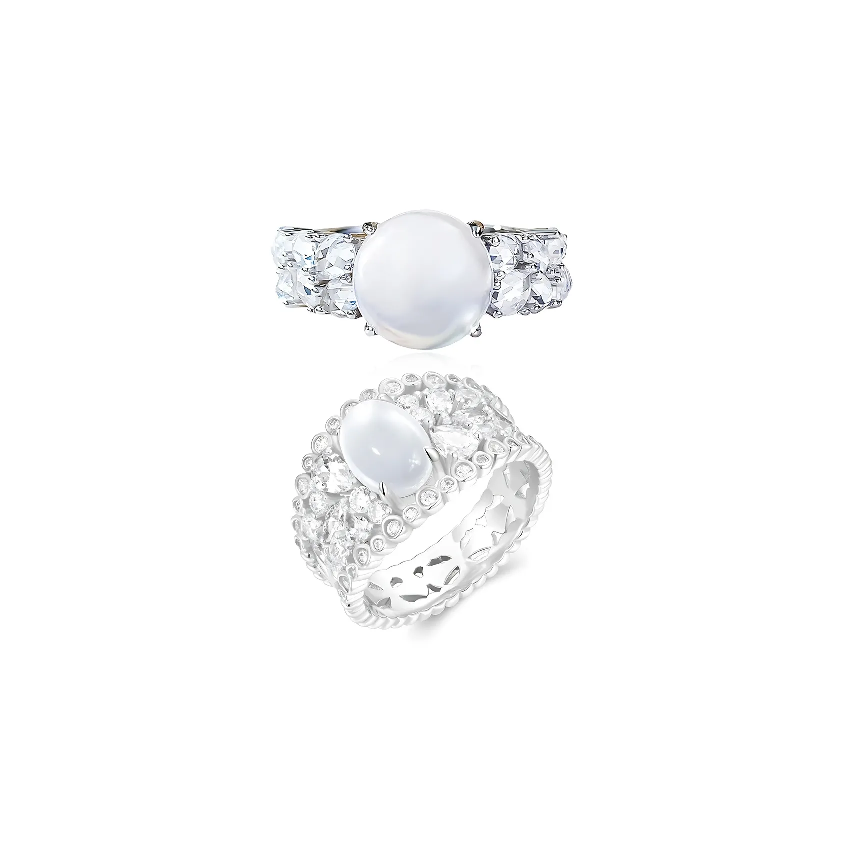 GUDS GAVE Сплав Циркон Кольца Женские