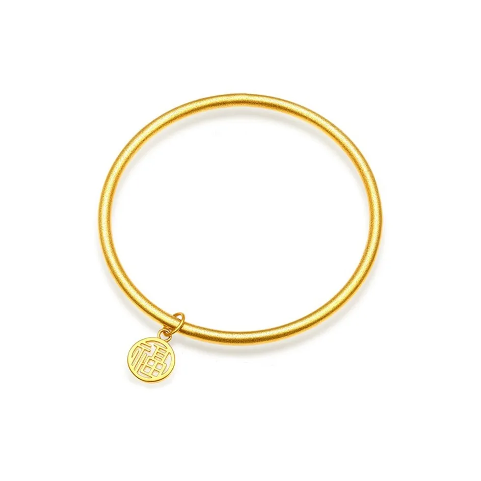 MUYAN Сплав Традиционный стиль Круглый Браслет с Благословением и Персонажем для Женщин