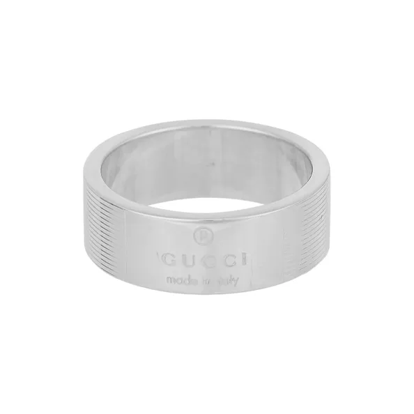GUCCI 925 Sterling Silver Rings Unisex Silver