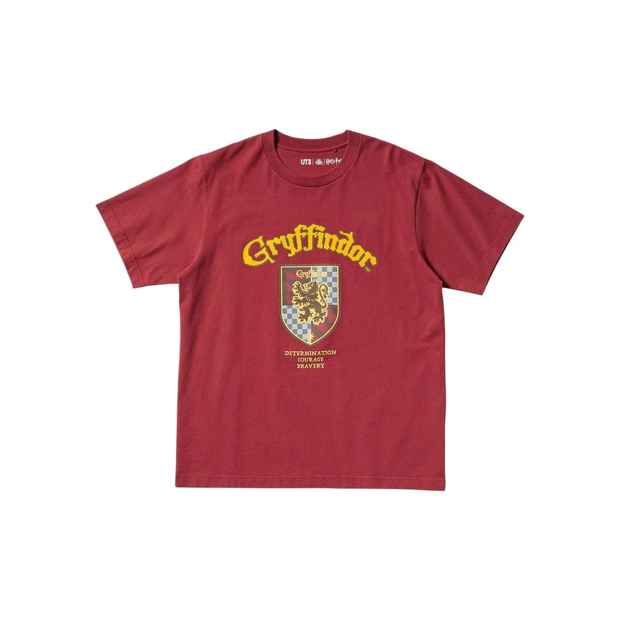UNIQLO Harry Potter Co brand T Shirts Unisex Maroon